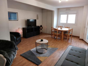 Appartement duplex climatisé 70m2 avec box privé en plein centre ville